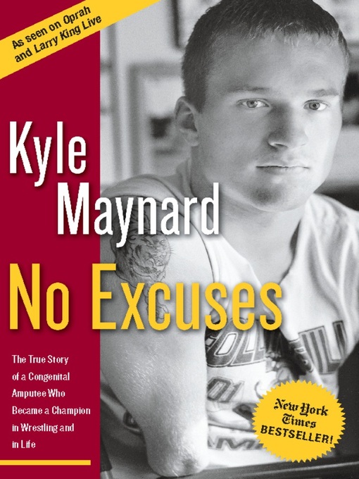 Title details for No Excuses by Kyle Maynard - Wait list